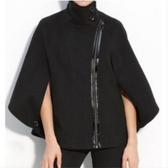 Via Spiga Funnel Neck Cape - Picture 1 of 11